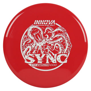 Innova Disc Golf Star Sync Putt and Approach 3/3/0/1 Red/White 171 grams