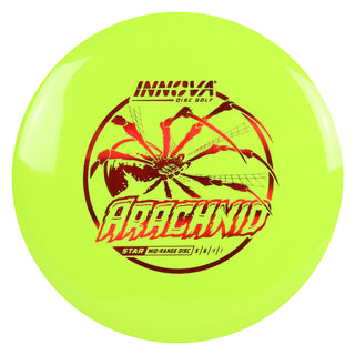 Innova Disc Golf Star Arachnid Midrange Disc 5/6/-1/1 DayGlo/Red Holo 169 grams