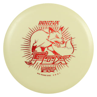 Innova Disc Golf Proto Glow DX Fox Midrange Disc 5/6/-2/1 Red Shimmer 180 grams