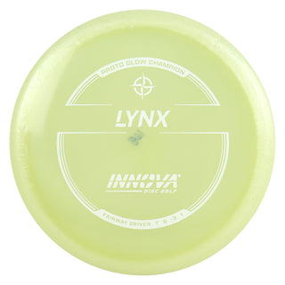 Innova Disc Golf Proto Glow Champion Lynx Fairway Driver 7/6/-3/1 White 168 grams