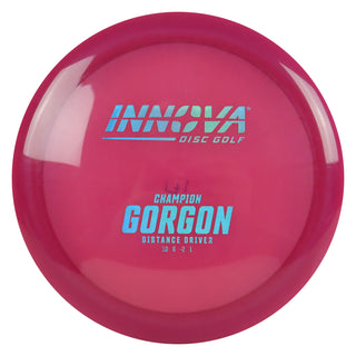 Innova Disc Golf Champion Gorgon Distance Driver 10/6/-2/1 Dark Pink/Blue Holo 171 grams