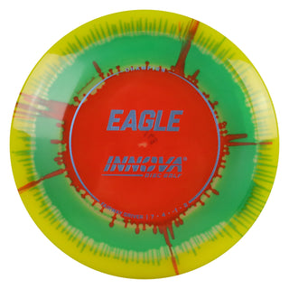 Innova Disc Golf Champion I-Dye Eagle Fairway Driver 7/4/-1/3 Red Splat/Slate 168 grams