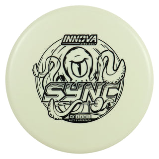 Innova Disc Golf DX Sync Putt and Approach 3/3/0/1 Off White/Black 175 grams