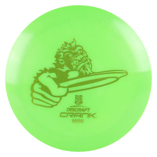 Discraft Disc Golf Big Z Crank Mini 6" Thrower or Marker Green/Olive