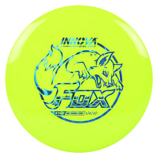 Innova Disc Golf Star Fox Midrange 5/6/-2/1 DayGlo/Blue Prism Waves 175 grams