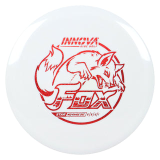 Innova Disc Golf Star Fox Midrange 5/6/-2/1 White/Red Shimmer 180 grams