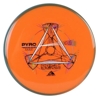 Axiom Disc Golf Prism Neutron Pyro Midrange Driver 5/4/0/2.5 Burnt Orange/Blue 178 grams