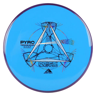 Axiom Disc Golf Prism Neutron Pyro Midrange Driver 5/4/0/2.5 Sky Blue/Purple 177 grams