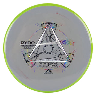 Axiom Disc Golf Prism Neutron Pyro Midrange Driver 5/4/0/2.5 Grey/Green 173 grams