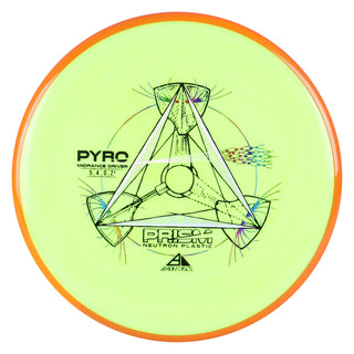 Axiom Disc Golf Prism Neutron Pyro Midrange Driver 5/4/0/2.5 DayGlo/Orange 178 grams