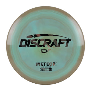 Discraft Disc Golf ESP Meteor Midrange 5/5/-3/1 Turquoise Brown/Black Silver 177-180g