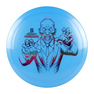 Discraft Disc Golf Big Z Undertaker Driver 9/5/-1/2 Blue/Cool Gradient 167-169g