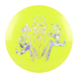 Discraft Disc Golf Big Z Undertaker Driver 9/5/-1/2 Yellow/Benjamins 173-174g