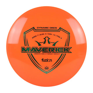 Dynamic Disc Golf Fuzion Maverick Fairway Driver 7/4/-1.5/2 Orange/Green 173 grams