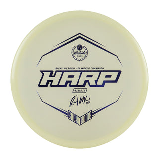 Westside Disc Golf Moonshine Ricky Wysocki Harp Putter 4/3/0/3 White/Blue 173 grams