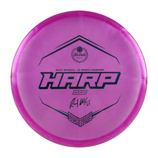 Westside Disc Golf VIP Ice Glimmer Ricky Wysocki Harp Putter 4/3/0/3 Purple/Green 174 grams