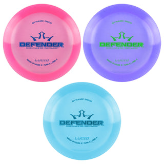Dynamic Disc Golf Lucid Defender Distance Driver 13/5/0/3 - Choose Exact Disc