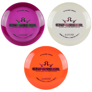 Dynamic Disc Golf Lucid Enforcer Distance Driver 12/4/0.5/4 - Choose Exact Disc