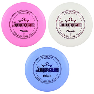 Dynamic Disc Golf Classic Blend EMAC Judge Putter 2/4/0/1 - Choose Exact Disc