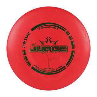 Dynamic Disc Golf Prime EMAC Judge Putter 2/4/0/1 Red/Green 175 grams