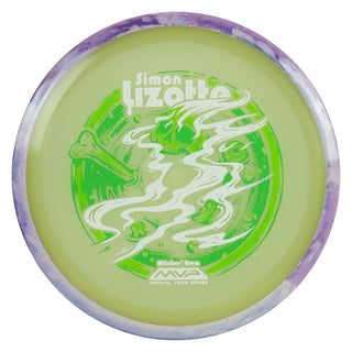 Axiom Disc Golf Eclipse Aspect - Simon Lizotte Halloween 2026 Team Series Green/Purple White 174 grams