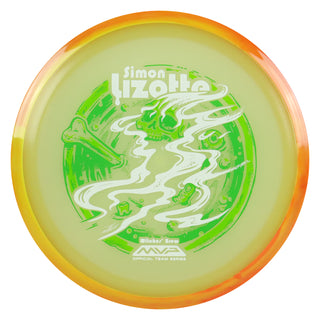 Axiom Disc Golf Eclipse Aspect - Simon Lizotte Halloween 2026 Team Series Green/Orange Yellow 174 grams