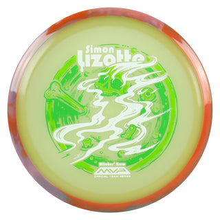 Axiom Disc Golf Eclipse Aspect - Simon Lizotte Halloween 2026 Team Series Green/Orange Purple 174 grams