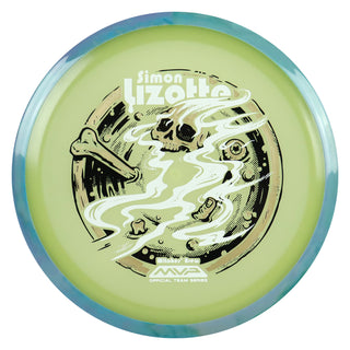 Axiom Disc Golf Eclipse Aspect - Simon Lizotte Halloween 2026 Team Series Gold/Aqua Purple 175 grams
