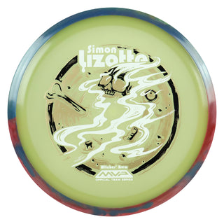 Axiom Disc Golf Eclipse Aspect - Simon Lizotte Halloween 2026 Team Series Gold/Blue Red2 173 grams