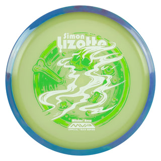 Axiom Disc Golf Eclipse Aspect - Simon Lizotte Halloween 2026 Team Series Green/Blue Purple Blend 173 grams