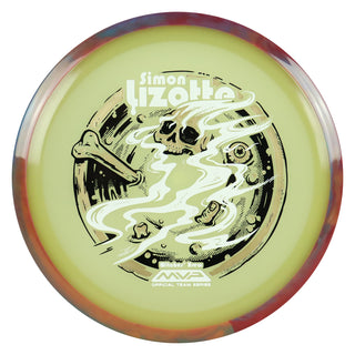Axiom Disc Golf Eclipse Aspect - Simon Lizotte Halloween 2026 Team Series Gold/Red Orange Blend 173 grams