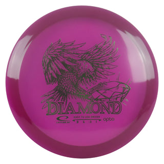 Latitude 64 Disc Golf Opto Diamond Fairway Driver 8/6/-3/1 Purple/Green 158 grams
