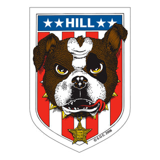 Powell Peralta Skateboard Sticker Frankie Hill Bulldog 3" x 4.8"