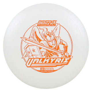 Innova Disc Golf DX Valkyrie Distance Driver 9/4/-2/2 White/Orange 171 grams