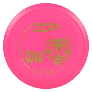Innova Disc Golf DX Wolf Midrange Disc 4/3/-4/1 Pink/Gold 175 grams
