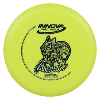 Innova Disc Golf DX Wombat3 Midrange Disc 5/6/-1/0 Yellow/Navy 180 grams