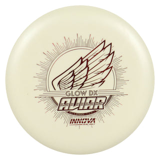 Innova Disc Golf DX Glow Aviar Putting Disc 2/3/0/1 Glow/Red 169 grams