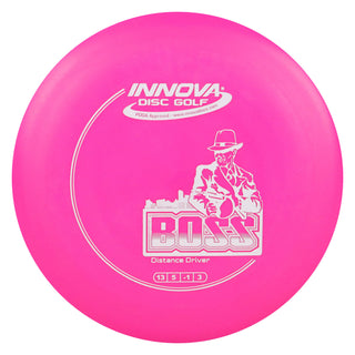 Innova Disc Golf DX Boss Distance Driver 13/5/-1/3 Pink/White 164 grams