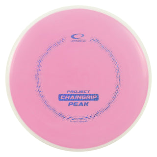 Latitude 64 Project ChainGrip Peak Prototype Putter 3/3/0/1 Pink/Blue Shimmer 174 grams