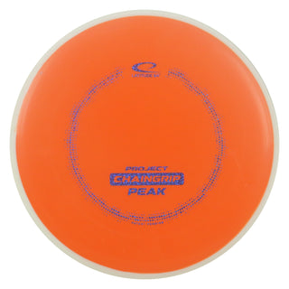 Latitude 64 Project ChainGrip Peak Prototype Putter 3/3/0/1 Orange/Blue Shimmer 173 grams