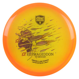 Discmania Limited Edition Horizon C-Line Founder By J-Milly Orange/Purple 174 grams
