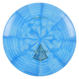 Westside Disc Golf Tournament Rill Warship Midrange 5/6/0/1 Blue/Green 180 grams