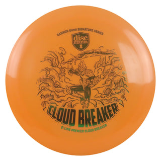 Discmania Gannon Buhr Signature Series Q-Line Premier Cloud Breaker Orange/Green 175 grams