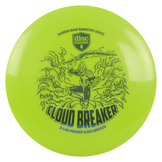 Discmania Gannon Buhr Signature Series Q-Line Premier Cloud Breaker DayGlo/Indigo 169 grams