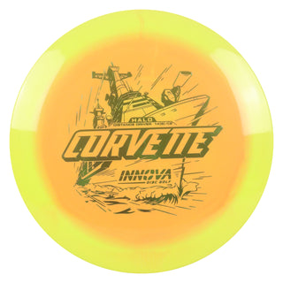 Innova Disc Golf Halo Star Corvette Distance Drivr 14/6/-1/2 Orange Yellow/Green 171 grams