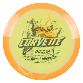 Innova Disc Golf Halo Star Corvette Distance Drivr 14/6/-1/2 Yellow Orange/Purple 170 grams