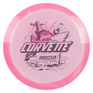 Innova Disc Golf Halo Star Corvette Distance Drivr 14/6/-1/2 White Pink/Purple 171 grams