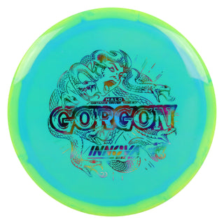 Innova Disc Golf Halo Star Gorgon Distance Driver 10/6/-2/1 Yellow Aqua/Jellybean 173 grams