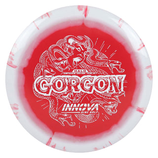 Innova Disc Golf Halo Star Gorgon Distance Driver 10/6/-2/1 White Red/White 168 grams
