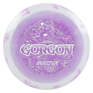 Innova Disc Golf Halo Star Gorgon Distance Driver 10/6/-2/1 White Purple/White 173 grams
